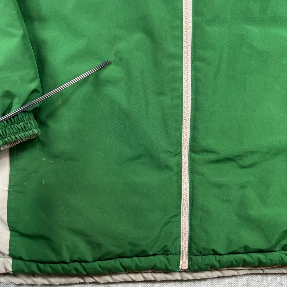 Vintage Y2K Nike Michigan State Spartans Jacket Reversible Puffer Coat Men Large